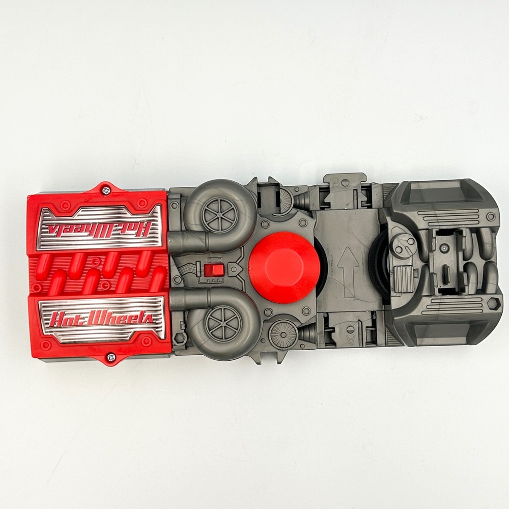 Hot Wheels Red Gray Track Motorized Power Booster Car Launcher Rapid Fire TESTED